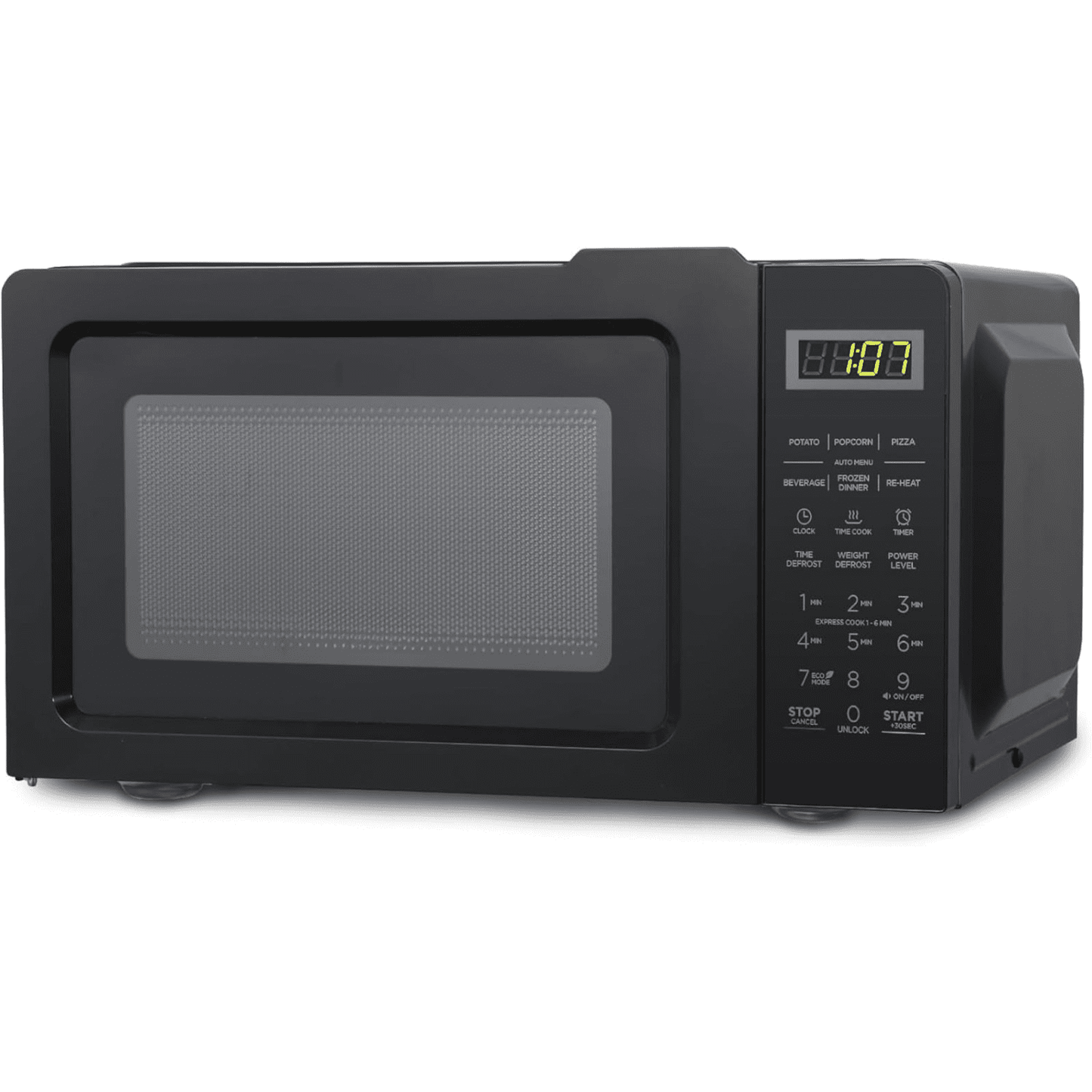 0.7 Cu. Ft. 700W Countertop Microwave Color: Black