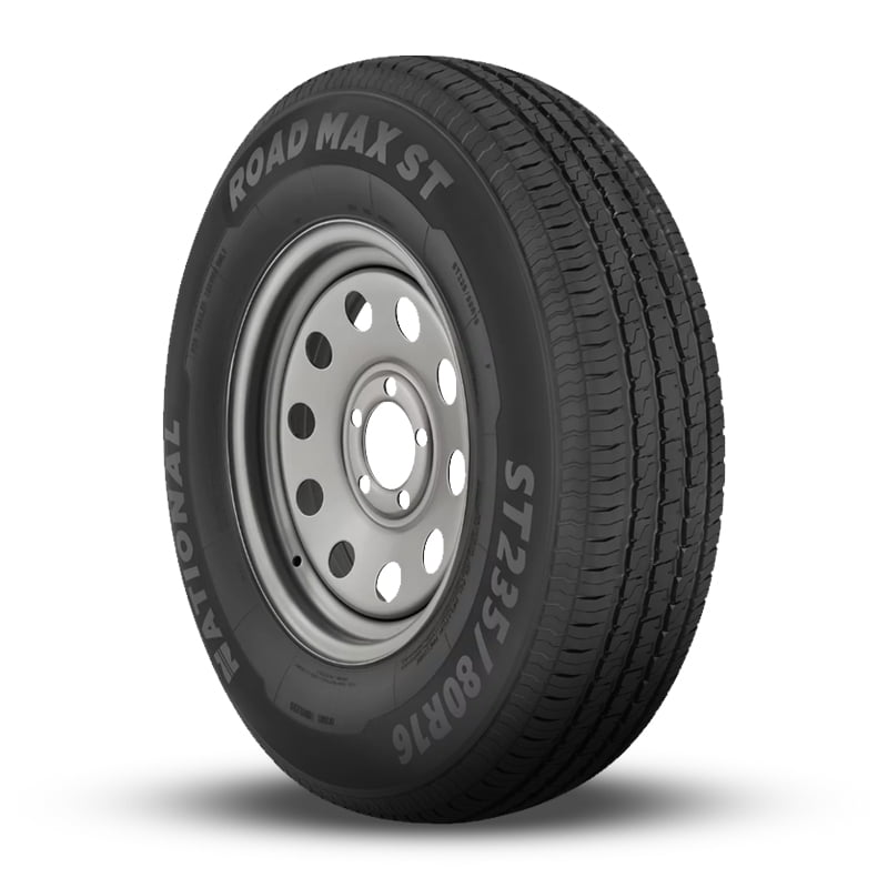 1 National Road Max ST 225/75R15 117/112M Travel / Utility / Boat Trailer 10 PLY NRM53 / 225/75/15 / 2257515