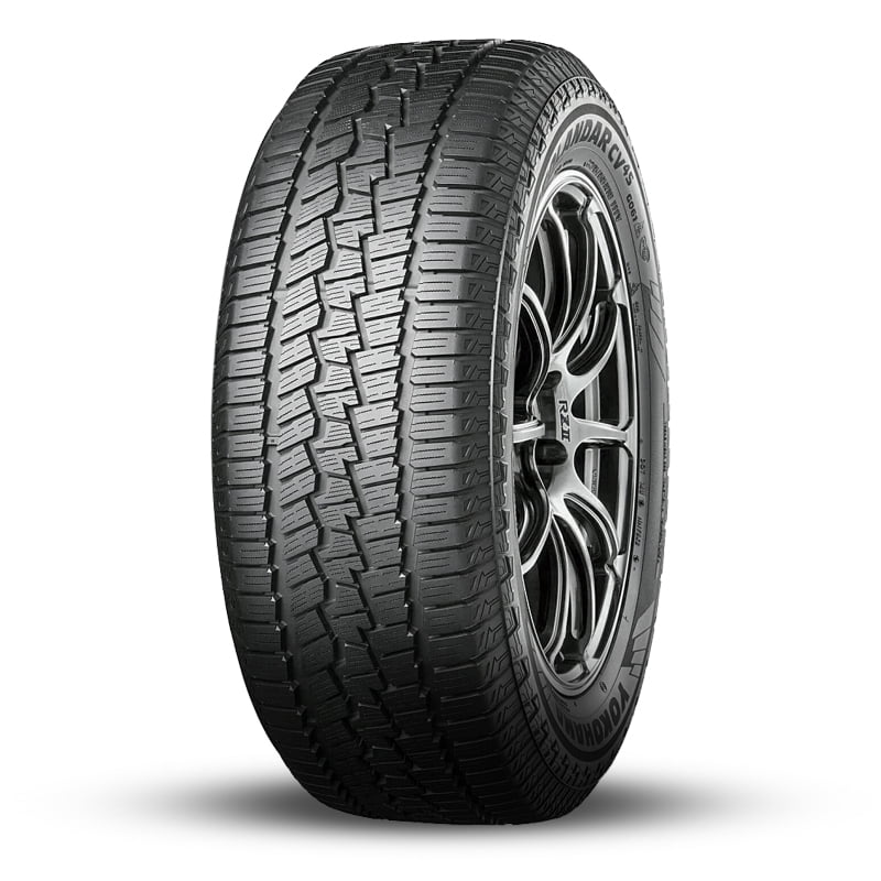 1 Yokohama Geolandar CV 4S 225/65R17 102H All Weather 60K Mileage Snow Rated 110156103 / 225/65/17 / 2256517