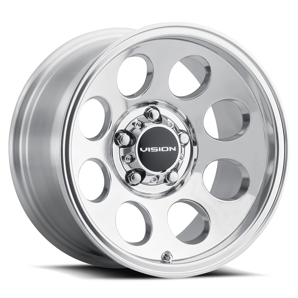 13x4.5 Vision 56VT Midway Trailer Polished Wheel 5x4.5 (0mm)