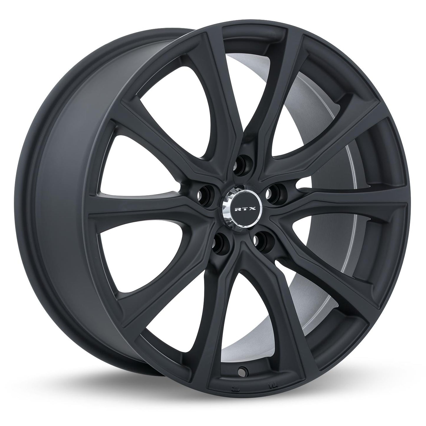 15 Inch Black Alloy Wheel Rim for Honda Civic, RTX 81399 15x6.5 5x114.3 5Lug