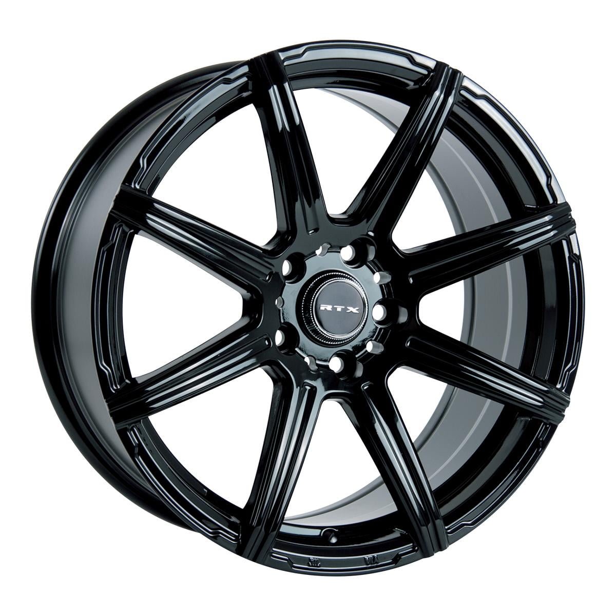 15 Inch Black Alloy Wheel Rim for Toyota Corolla, RTX 81542 15x6.5 5x100 5Lug