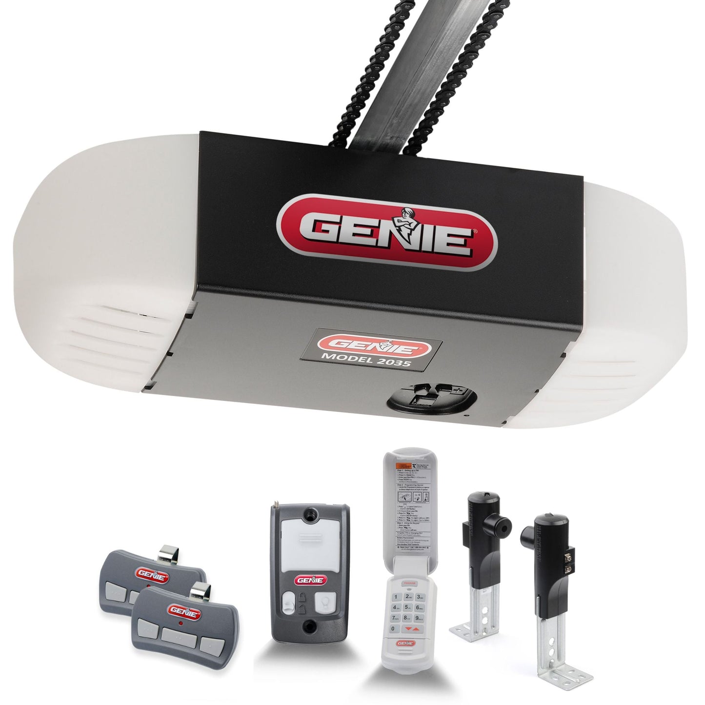 Genie 1/2 Hpc Chain Drive Garage Door Opener 2035-TKV