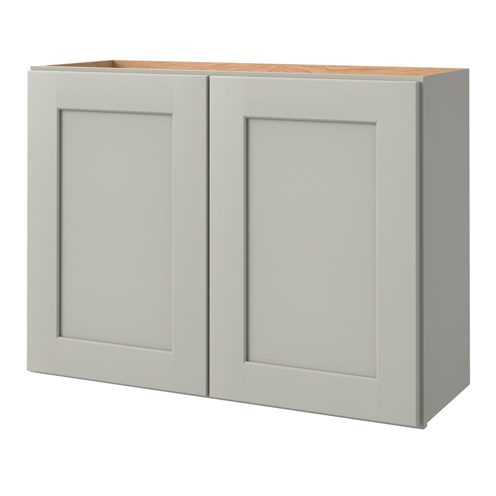 allen + roth Stonewall 33-in W x 24-in H x 12-in D Stone Wall Fully assembled Cabinet Flat Panel