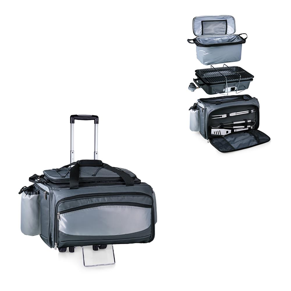 Picnic Time 164-Sq in Black with Gray Accents Portable Liquid Propane Grill 770-85-175-000-0