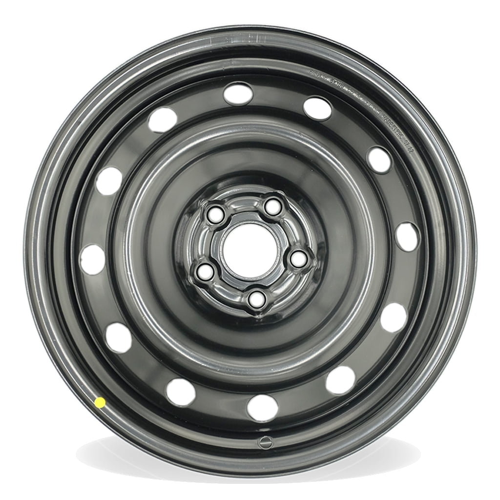 16" 16x6.5 Single 5x100mm Black Steel Wheel For Toyota Corolla Matrix 2009-2019 OEM Design Replacement Rim
