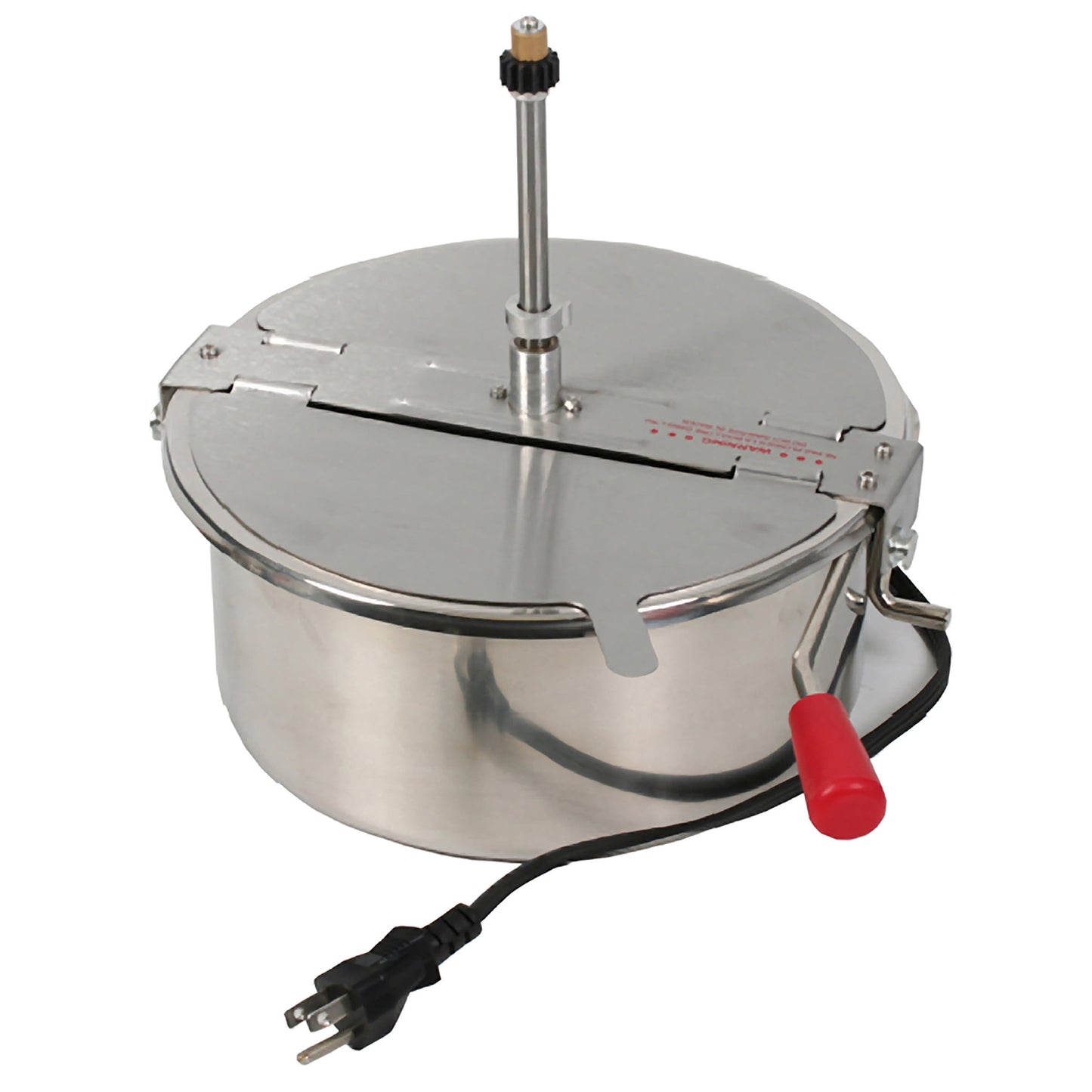 16 Ounce Replacement Kettle- for 16 oz Popcorn Machines- 1350W- Includes Lid & Stirrer- for Use with Superior & Great Northern Popcorn Company Poppers