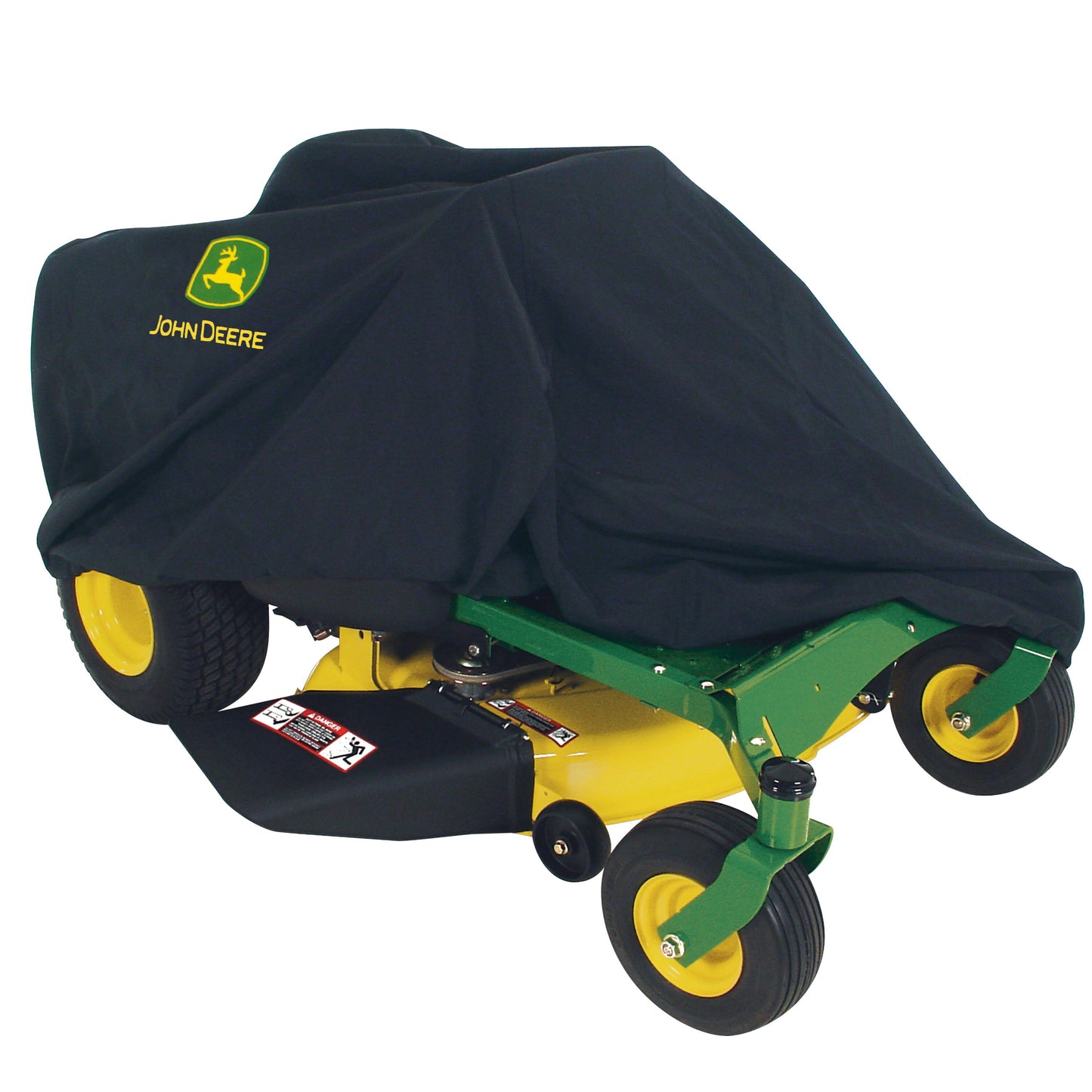 John Deere 79-in L x 46-in W x 55-in H Black Zero-turn Mower Cover LP64430