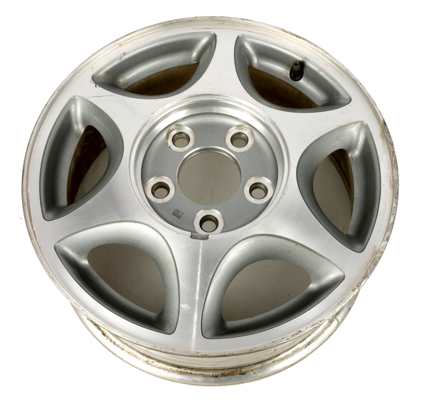 1997-1999 Oldsmobile Cutlass Single 15 x 6" Aluminum 5 Lug Wheel Rim 12363285