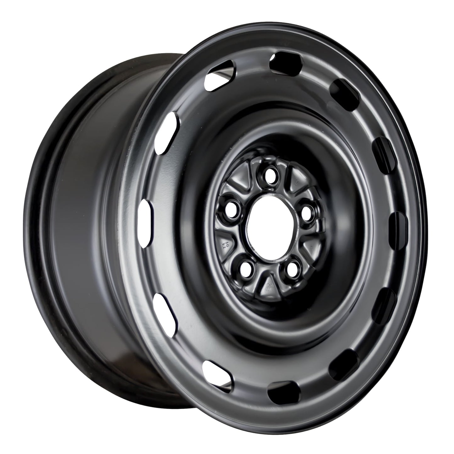 Remanufactured Painted Black Steel Wheel 16 x 7 5W7Z1007AA fits 2004-2008 Mercury Grand Marquis