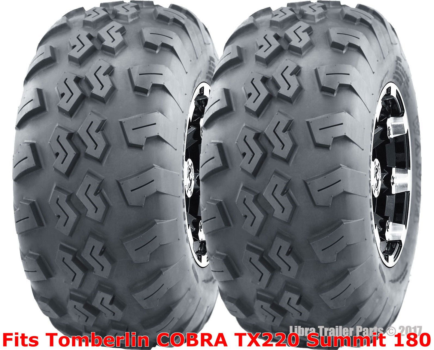 2 ATV Tires 21x7-10 21x7x10 Tomberlin COBRA TX220 Summit 180 front P3018