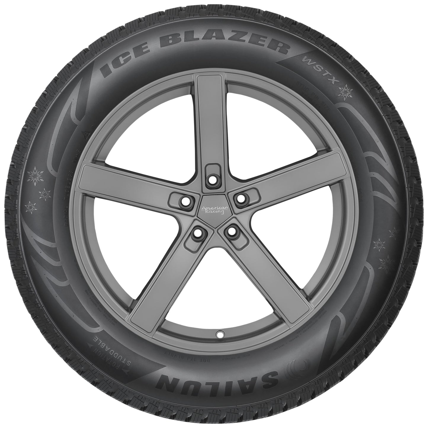 225/55R18 98T Sailun Ice Blazer WSTX Studdable Winter Snow Tire 2255518
