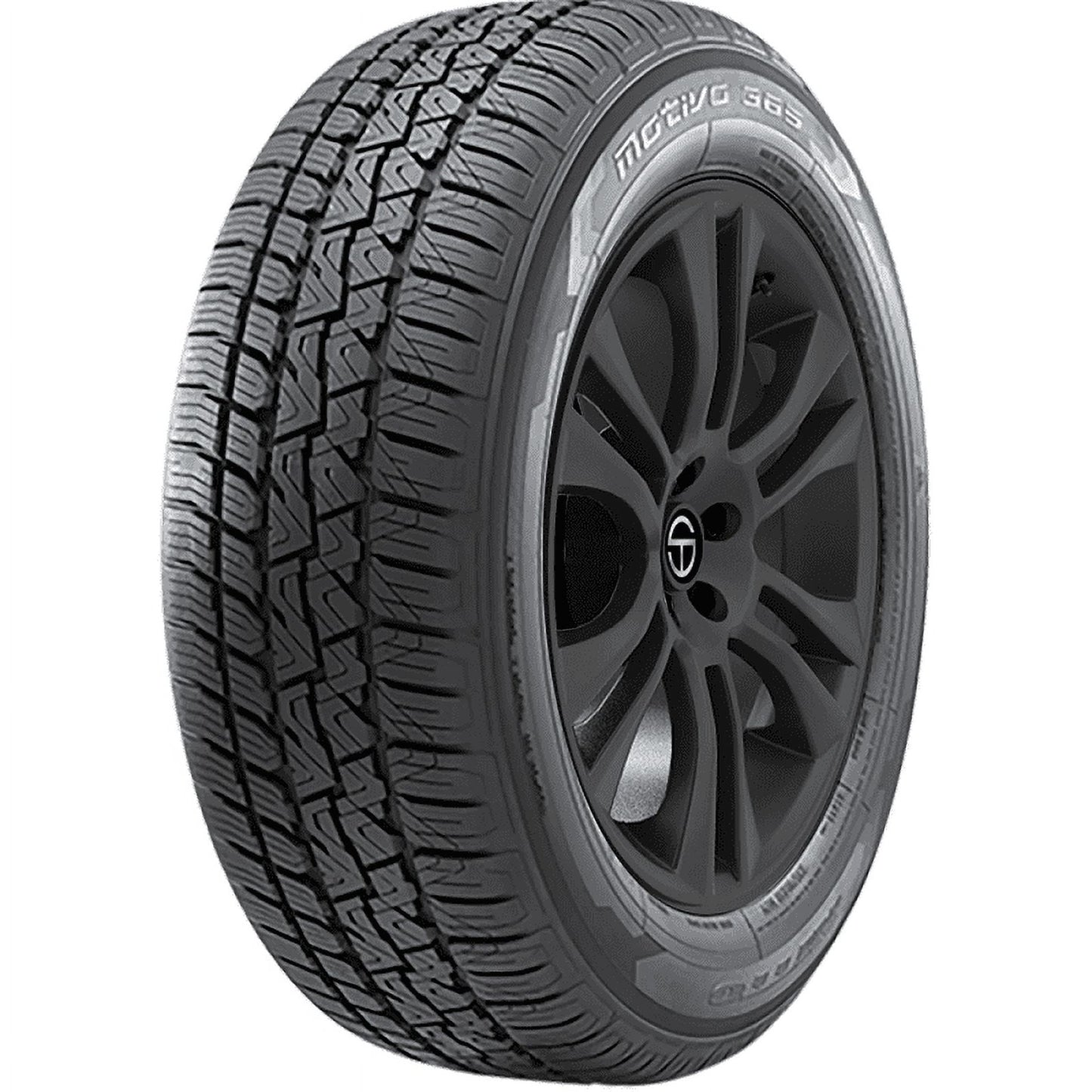 245/55R18 Nitto Motivo 365 107W XL Black Wall Tire