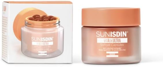 SUNISDIN - Daily Skin Care Antioxidant Supplement with Vitamin E and A - 30 Softgel Capsules