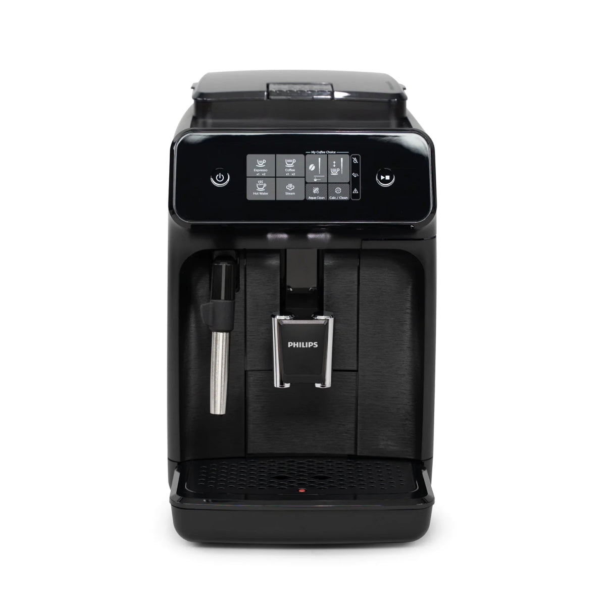 Restored Philips 1200 Super Automatic Espresso Machine, Black | 2 Recipes | EP1220/04 (Refurbished)