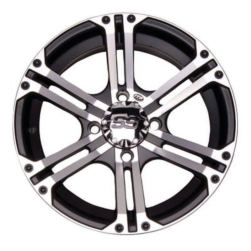 4/110 ITP SS212 Alloy Series Wheel 12x7 5.0 + 2.0 Machined for Suzuki Eiger 400 4x4 2002-2007
