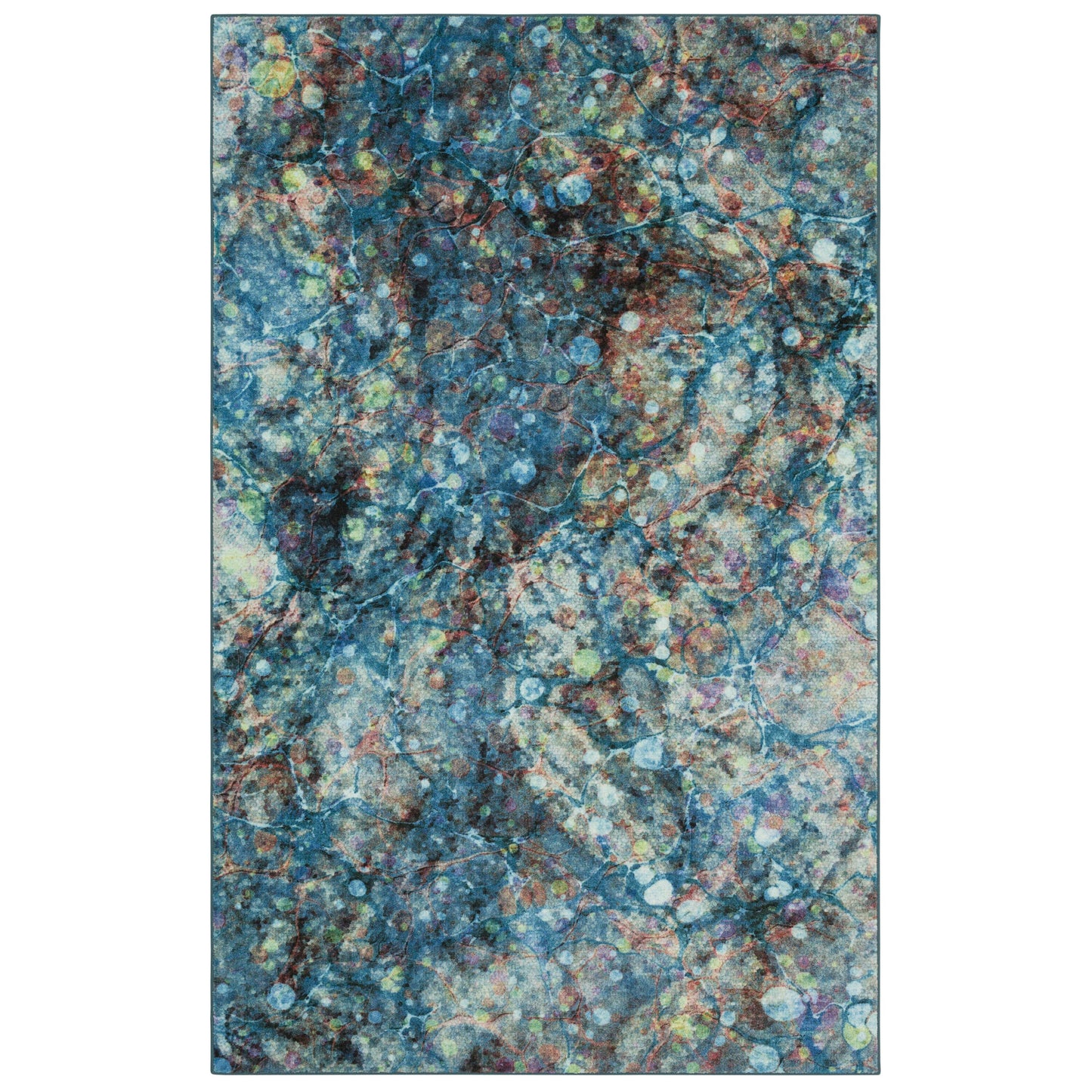 Mohawk Home Prismatic 8 x 10 (ft) Tufted Polyester Multi Rectangular Indoor Abstract Mid-Century Modern Area rug