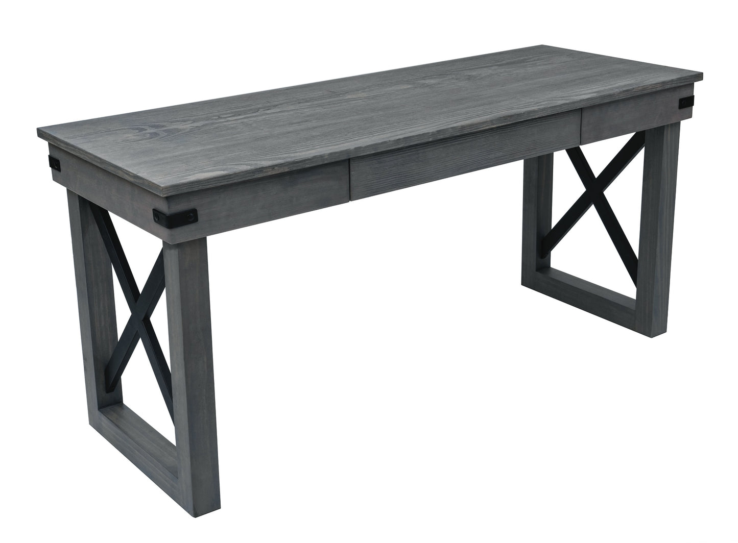 DuraMax Building Products Felix 62-in Gray Modern/Contemporary Computer desk