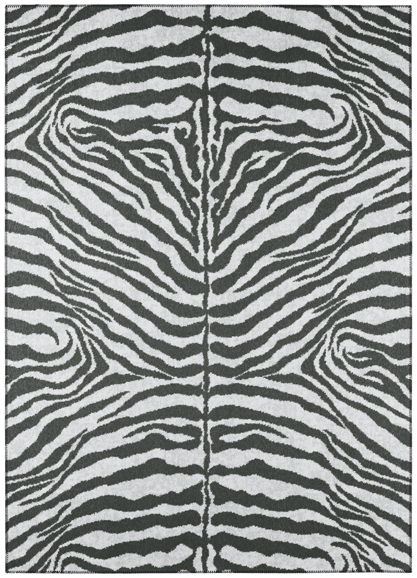 Addison Rugs Safari 8 x 10 (ft) Grey Rectangular Indoor/Outdoor Animal print Bohemian/Eclectic Area rug