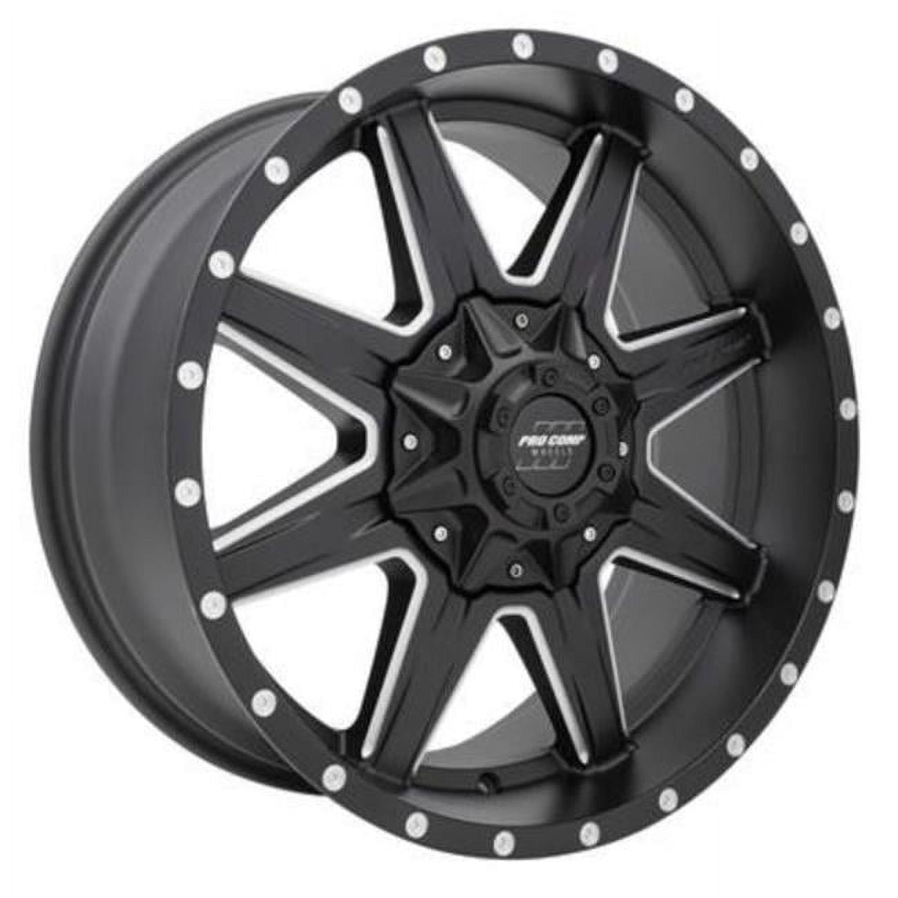 4WP Product FWP5014-295550 20 x 9 in. 4 Wheel Parts Factory T-Series Wheel with 5 x 150 Bolt Pattern - Satin Black