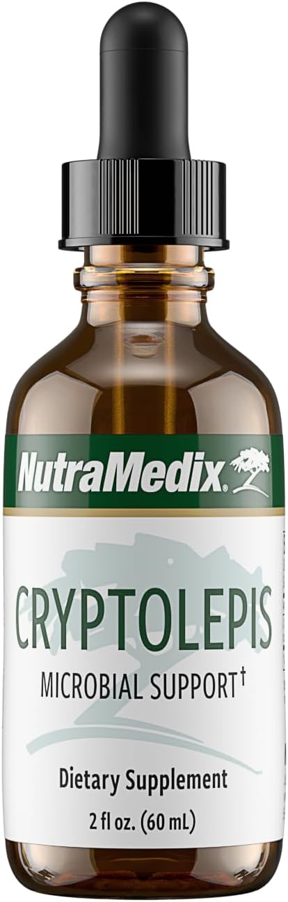NutraMedix Cryptolepis Liquid Supplements - Promote Daily Microbial & Immunity Support - Liquid Vitamins for Women & Men - Broad-Spectrum & Optimized for Absorption (2 Fl Oz)