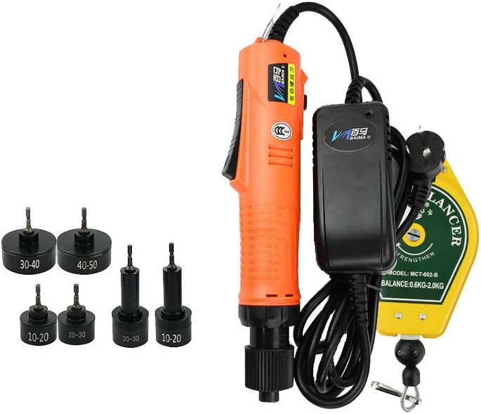 Portable Electric Capping Machine Automatic Bottle Cap Screwing Sealing Machine with 6pcs 10-50MM Cap Cover