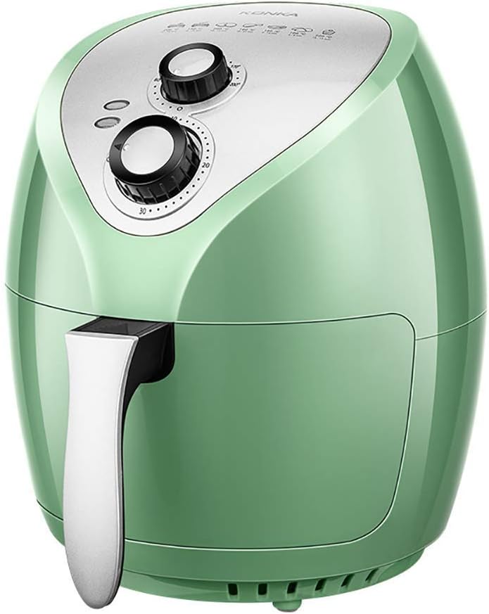 Compact Electric Air Fryer + Oven Cooker, Hot Air Fryer, Non Stick Fry Basket, 7 Cooking Presets, Timer and Temperature Control, 3.5 L, 360 Degree Hot Air Circulation Useful