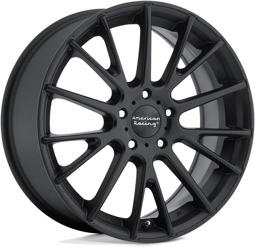 American Racing AR904 16X7 5X112 5.57 40mm SATIN BLACK - AR90467056740