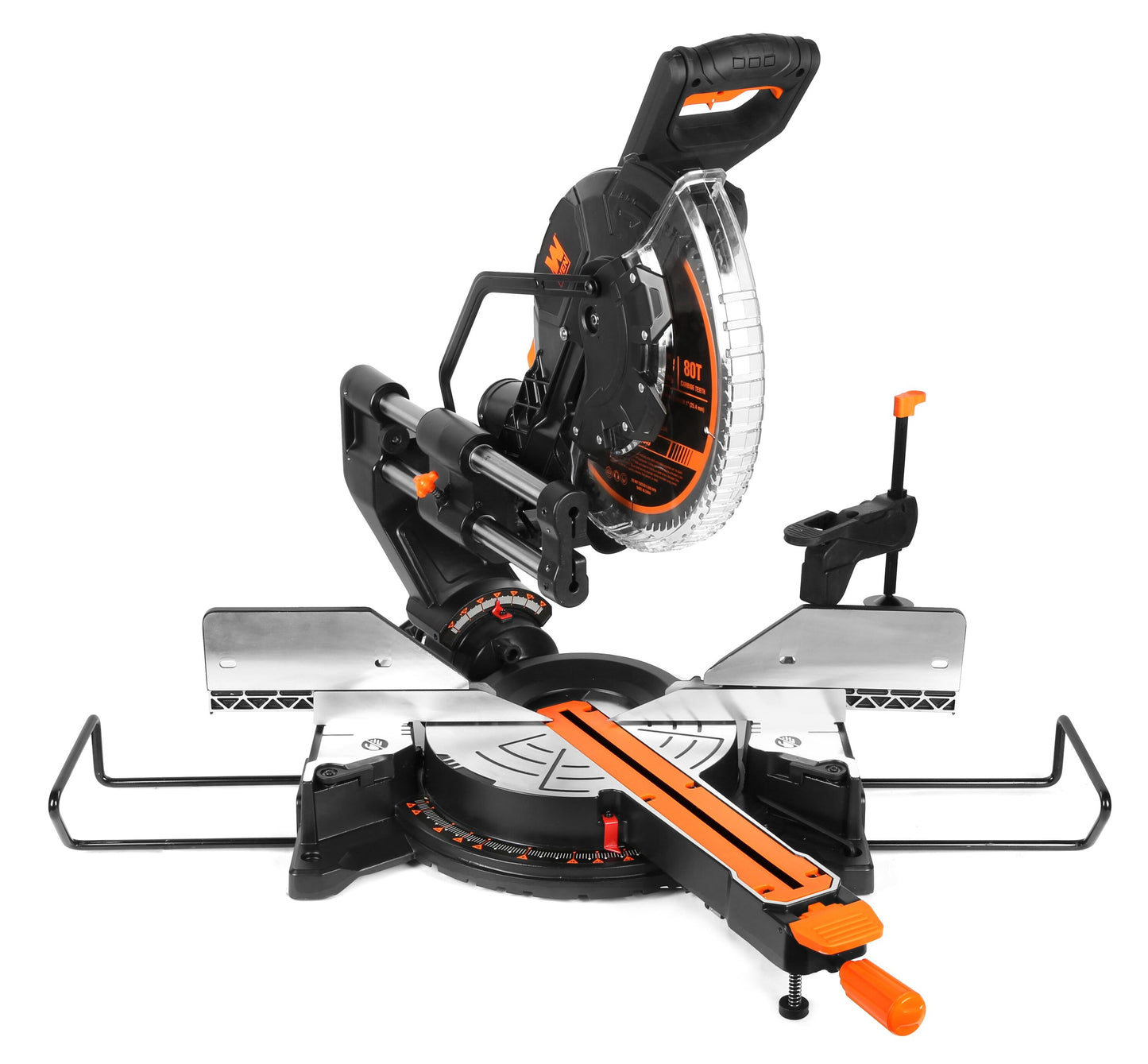 WEN 12-in 15-Amp Dual Bevel Sliding Compound Corded Miter Saw