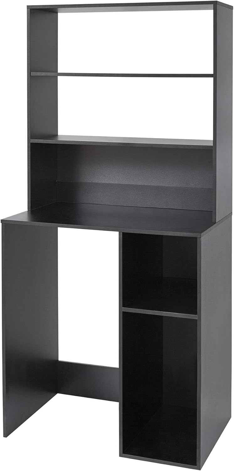 Yak About It Mini Fridge Dorm Station with Top Shelf - Black