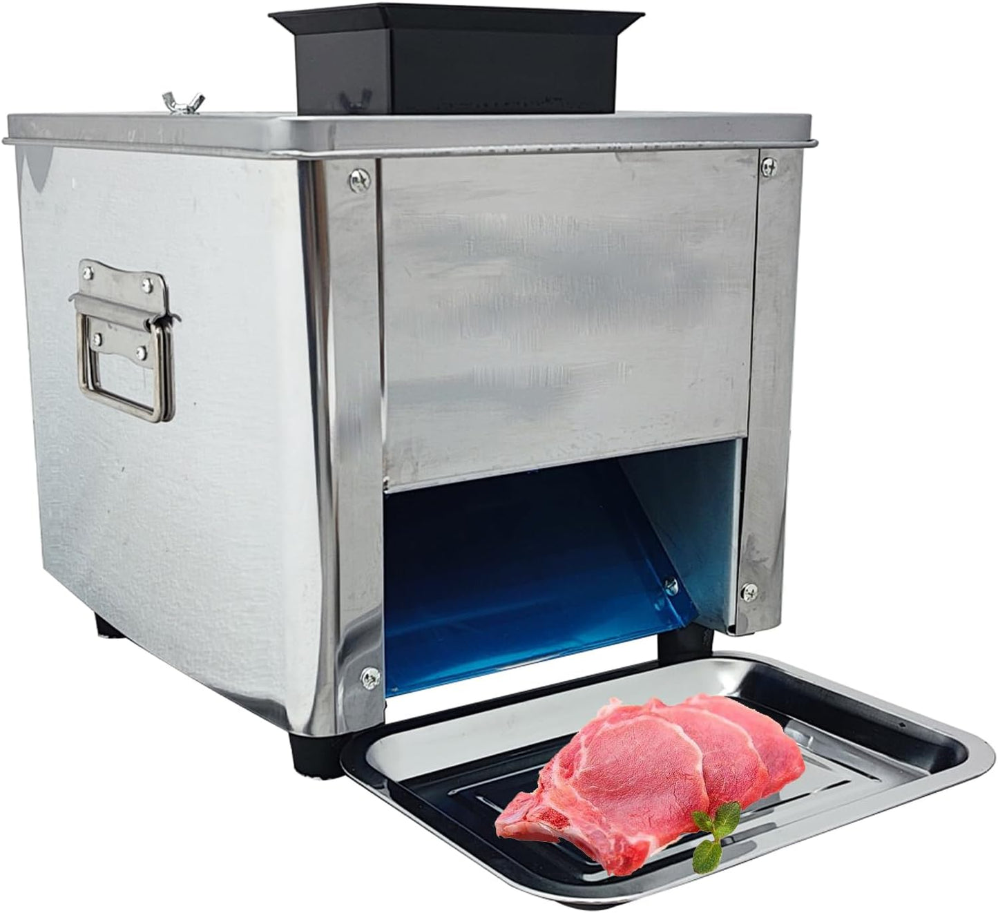 WYDDDARY 3.5mm Meat Slicing Machine for Commercial and Home Stainless Steel Electric Meat Cutter Multifunctional Electric Slicers for Meats and Vegetables 110V 850W