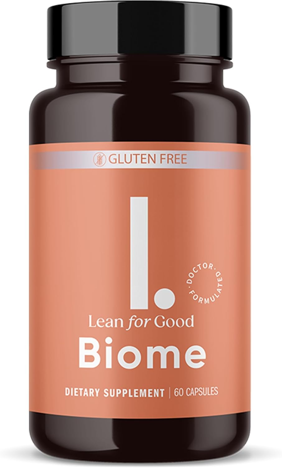LEANFORGOOD Biome, 9-Strain Probiotic Formula, Supports a Balanced Gut Microbiome, Powerful Gut Probiotics with Greenselect Phytosome - 60 Capsules