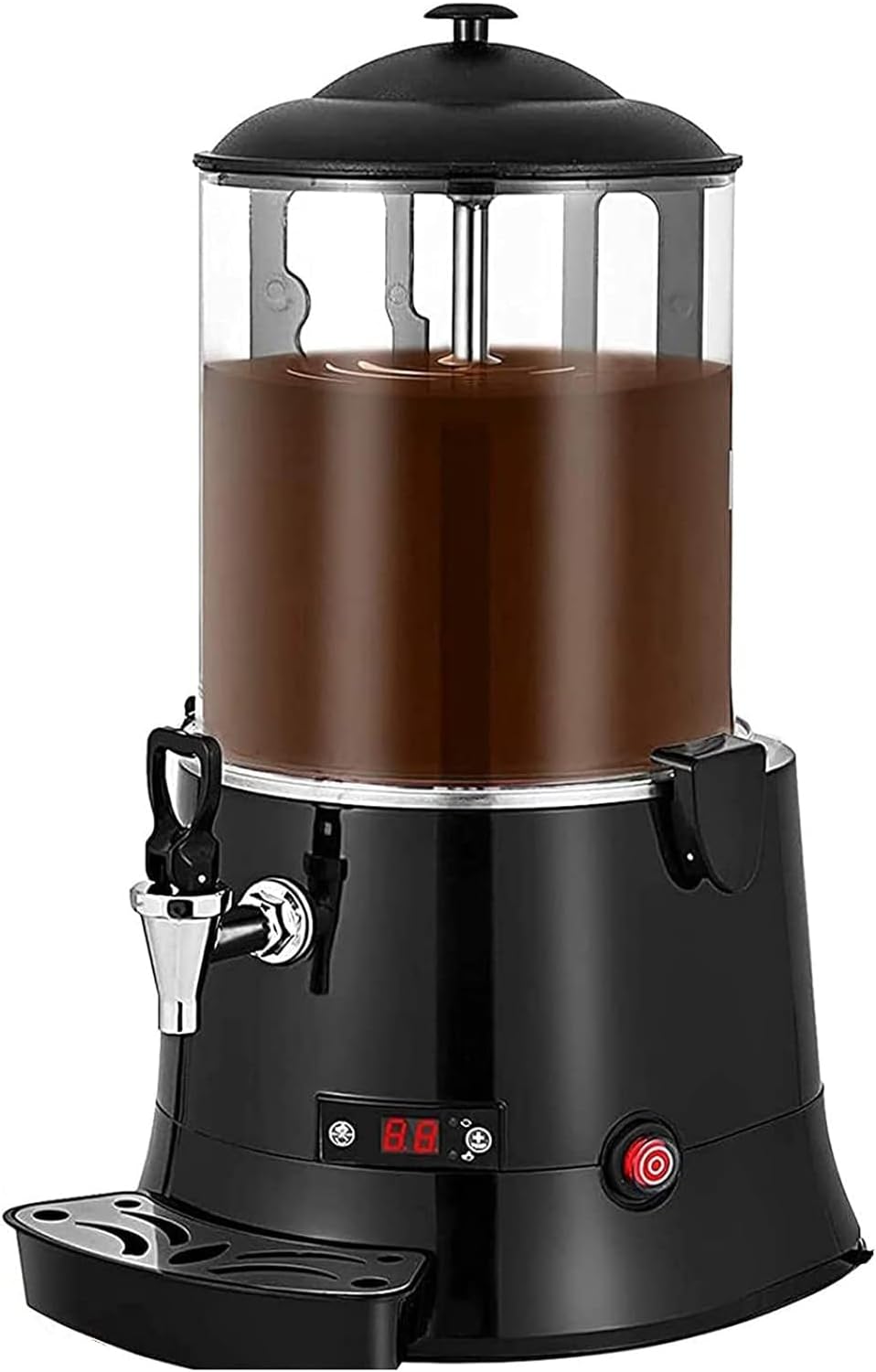 10L Commercial Chocolate Heating Machine, Chocolate Beverage Maker, Electric Heater Warmer for Milk-Tea Chocolate Coffee, Ce/Fcc/CCC/Pse