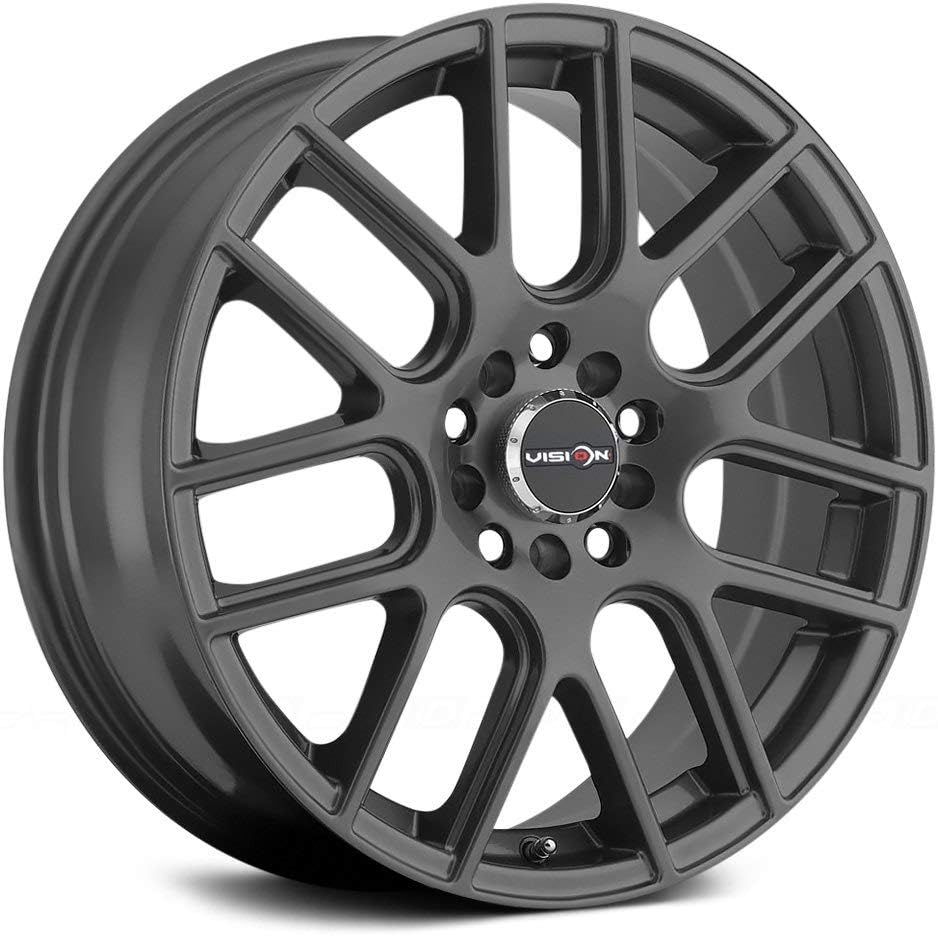 Vision 426 Cross Gunmetal Wheel with Painted Finish (17x7"/5x114.3mm)
