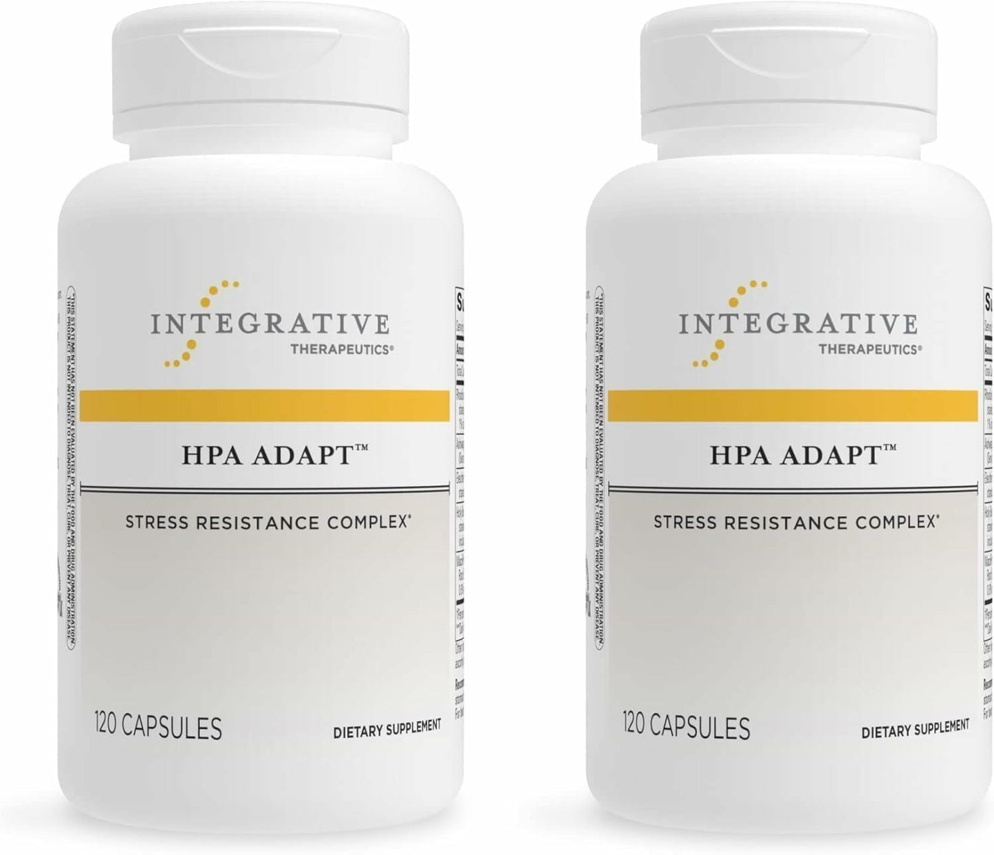 Integrative Therapeutics HPA Adapt - Adaptogenic Supplement for Stress Support* - Includes Ashwagandha, Rhodiola & Other Adaptogenic Herbs* - Vegan, Dairy-Free & Gluten-Free - 240 Capsules