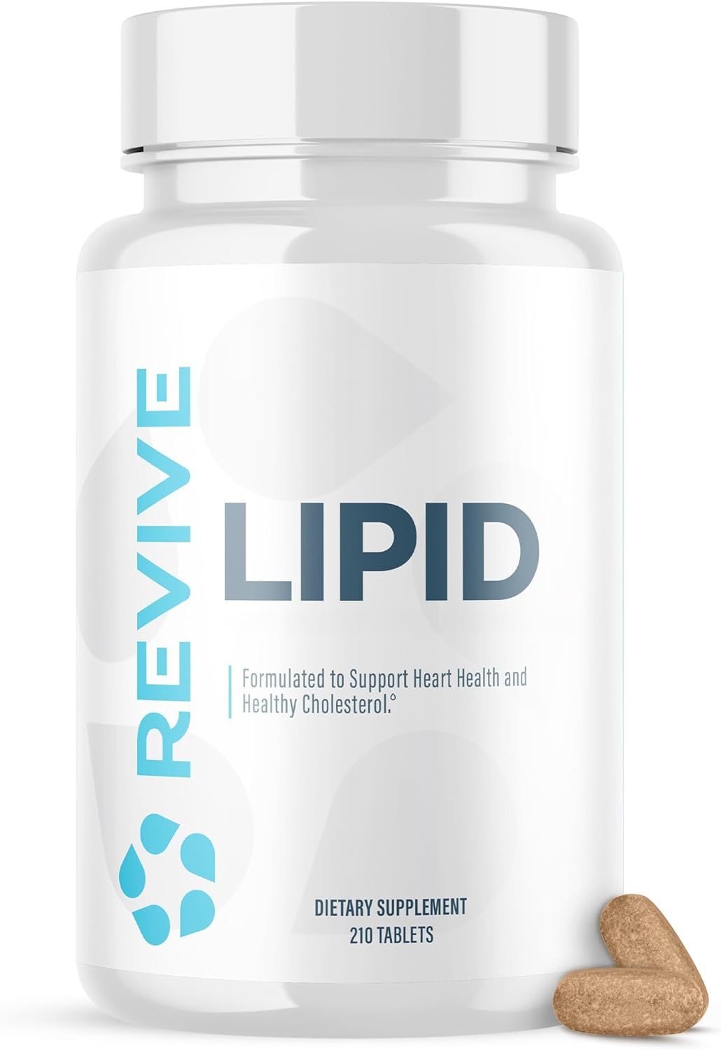 Revive MD Lipid Support Formula - Supplement Helps Maintain Healthy Cholesterol Levels, Endothelial Health & Triglyceride Levels - Beta Sitosterol, Citrus Bergamot & Pantethine