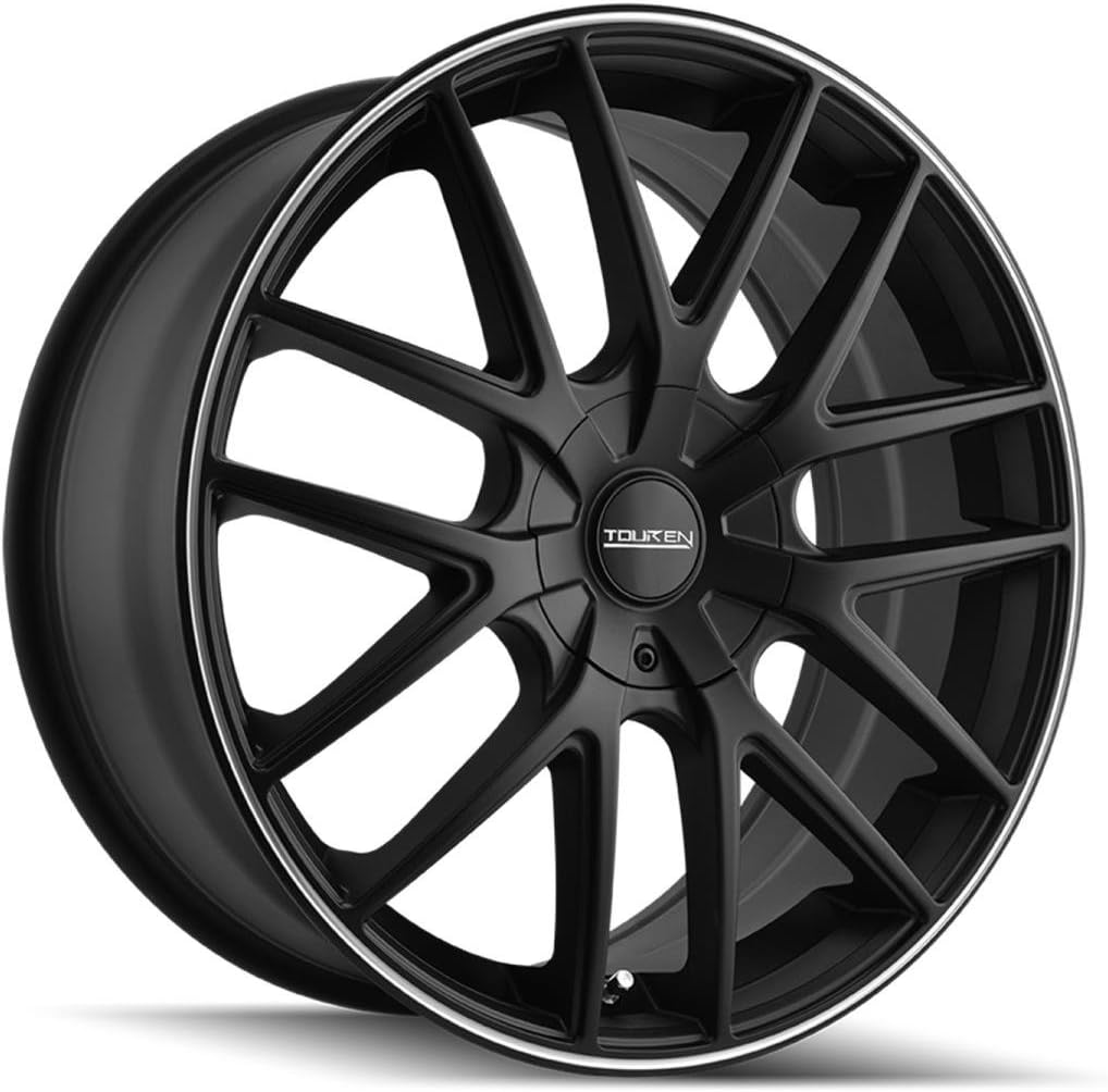 Touren TR60 17 Black Wheel/Rim 4x100 & 4x4.5 with a 42mm Offset and a 67.1 Hub Bore. Partnumber 3260-7701MB