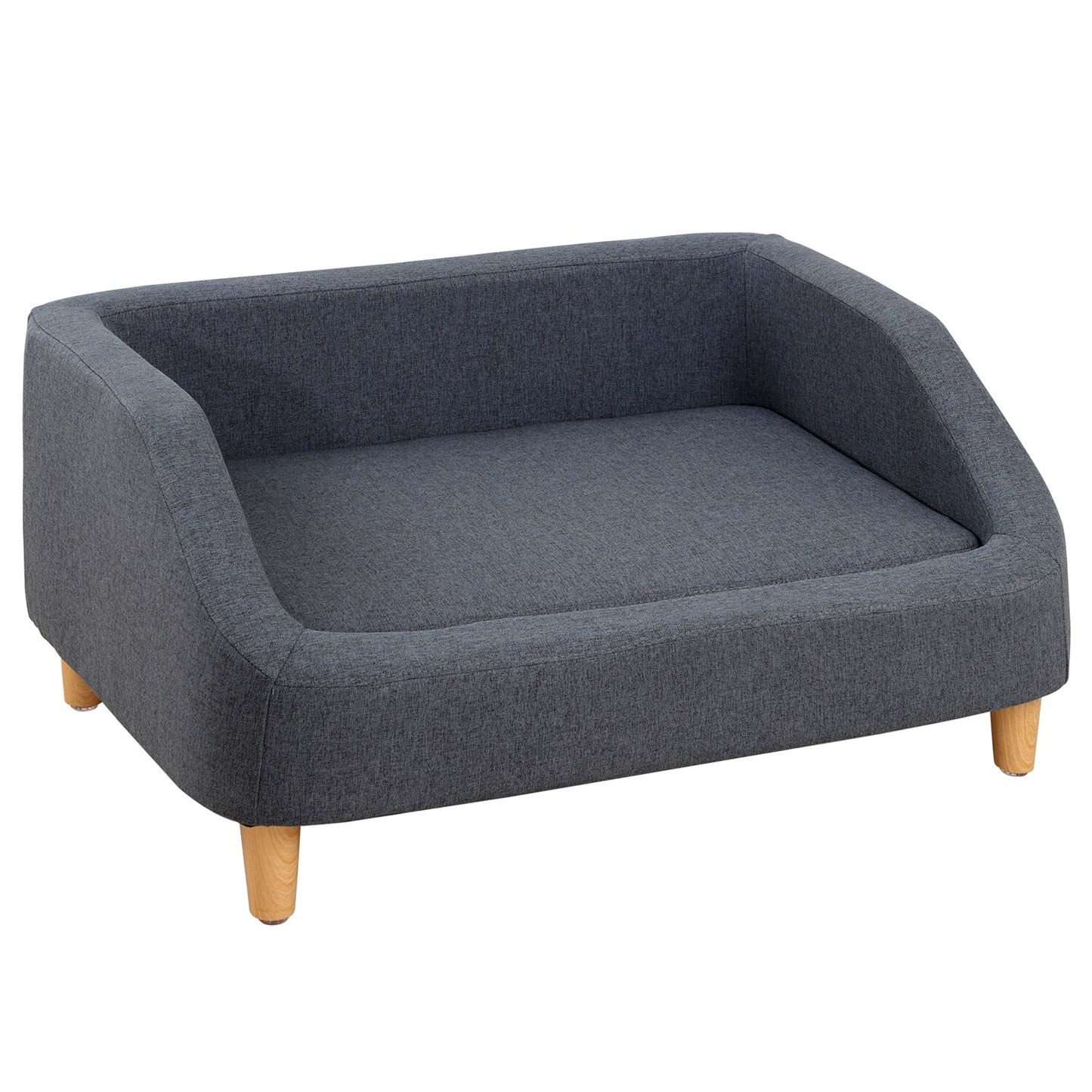 GZMR Rectangular Gray Sofa ( Medium )