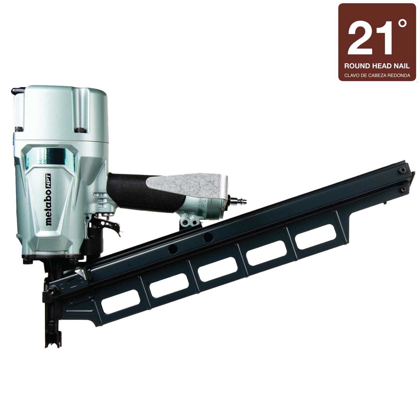 Metabo HPT 3.25-in 21-Degree Pneumatic Framing Nailer NR83A5(S)M