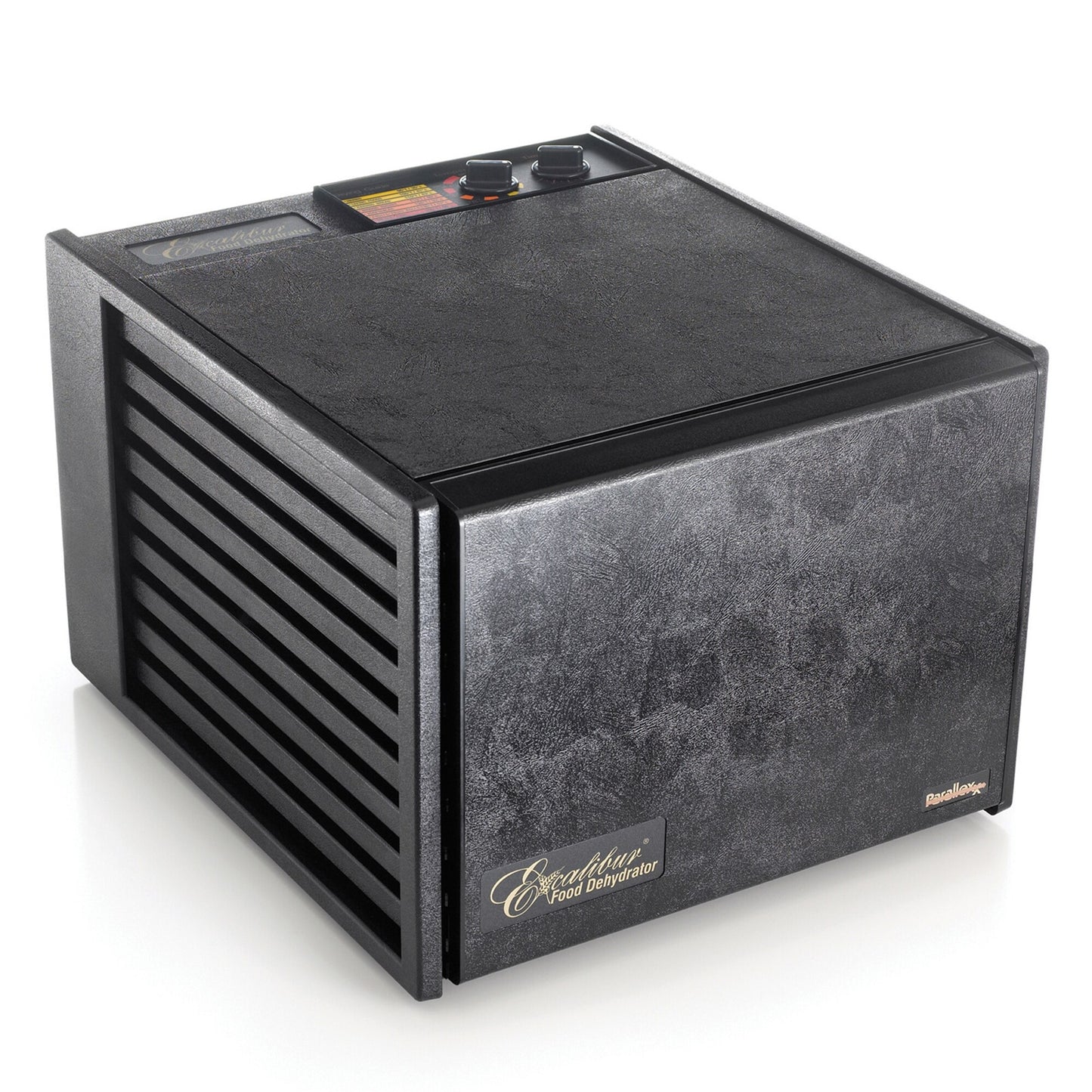 Excalibur 9-Tray Black with Dishwasher-Safe Parts (600-Watt) 3926TB