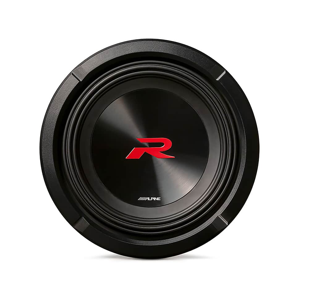 Alpine - R-Series 8" Dual Voice Coil 4-Ohm Subwoofer - Black
