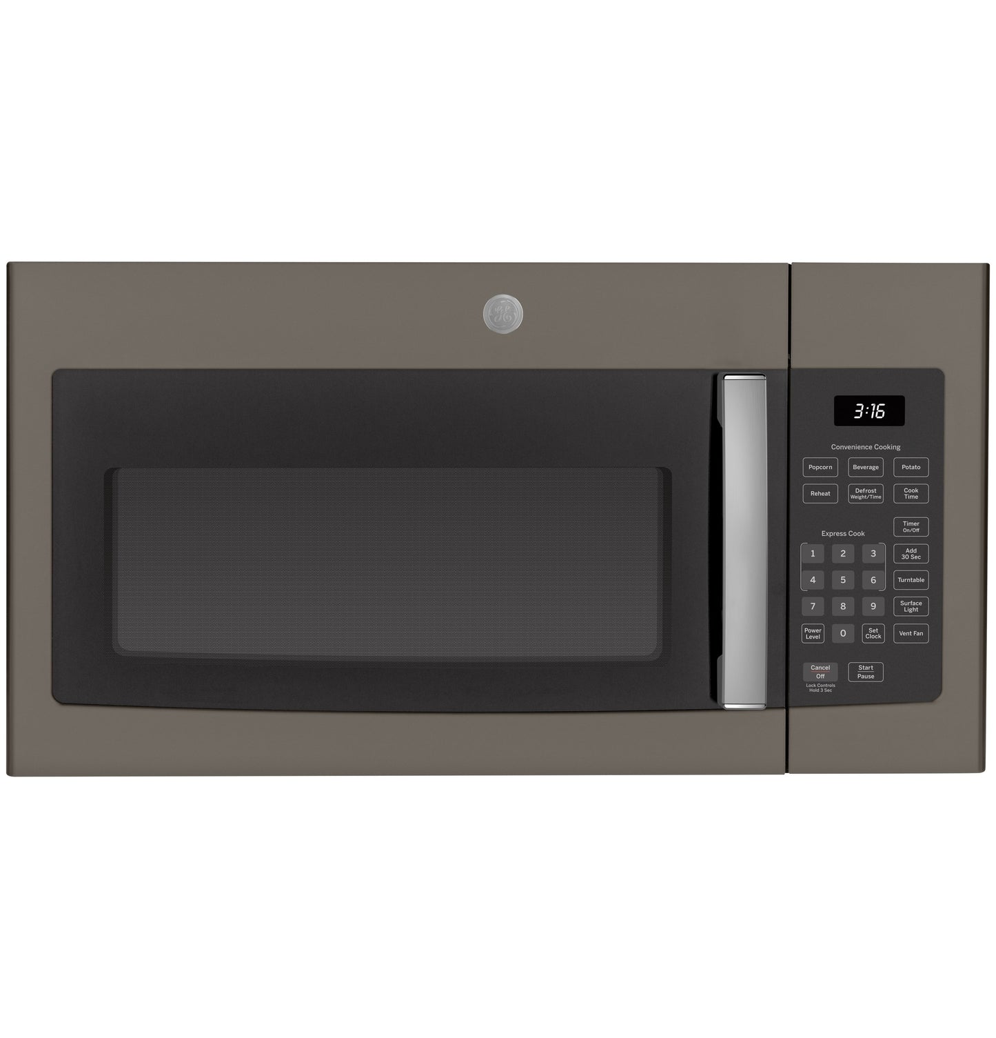 GE 1.6-cu ft Over-the-Range Microwave ( Slate )