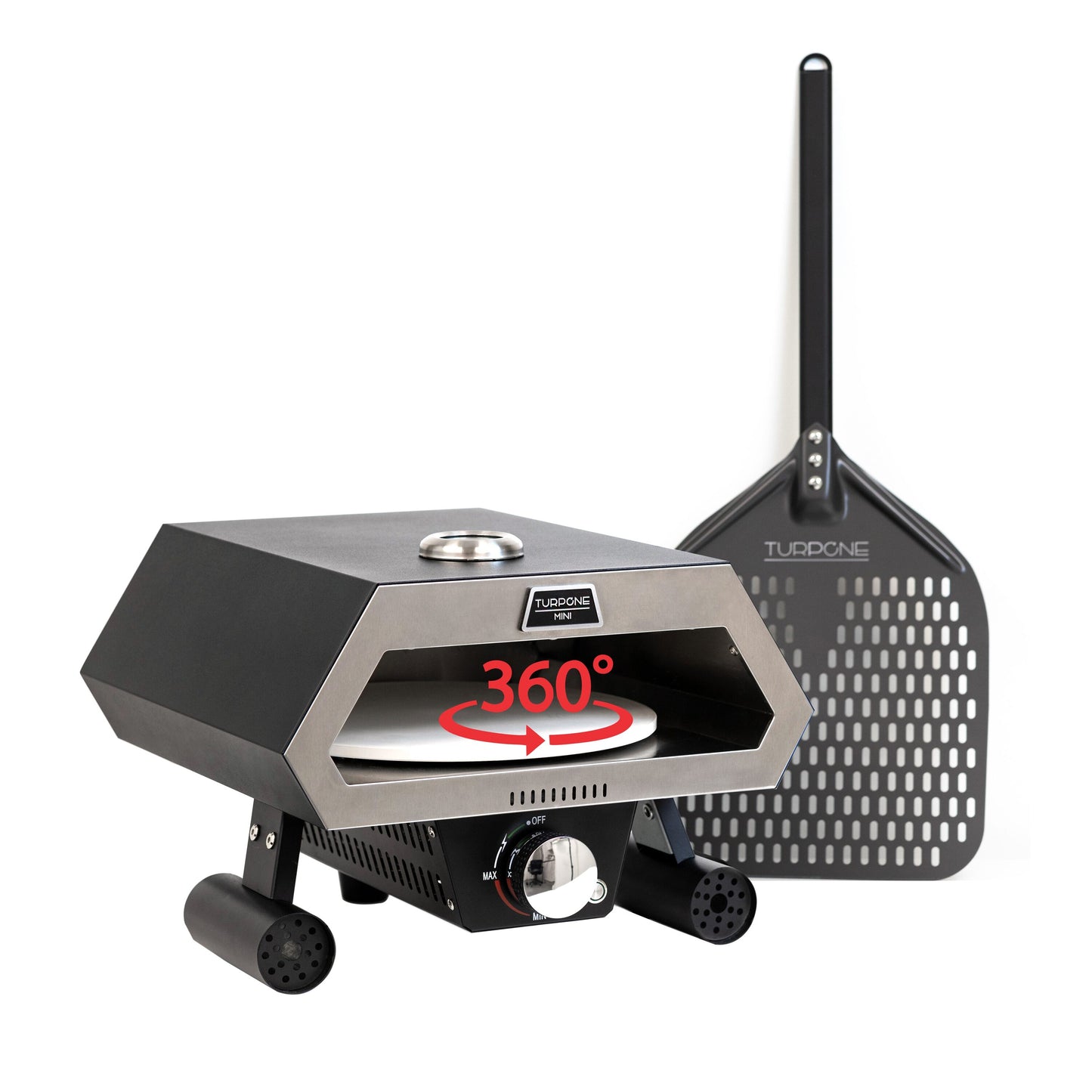 Turpone Mini Insulated steel Hearth Liquid propane Outdoor Pizza Oven