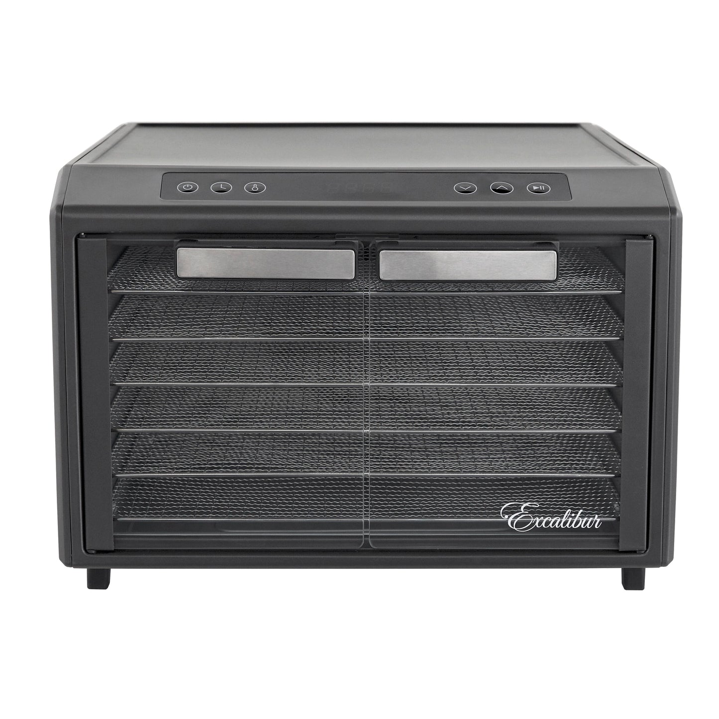 Excalibur 6-Tray Stainless Steel Food Dehydrator with Dishwasher-Safe Parts (700-Watt) DH06SCSS13