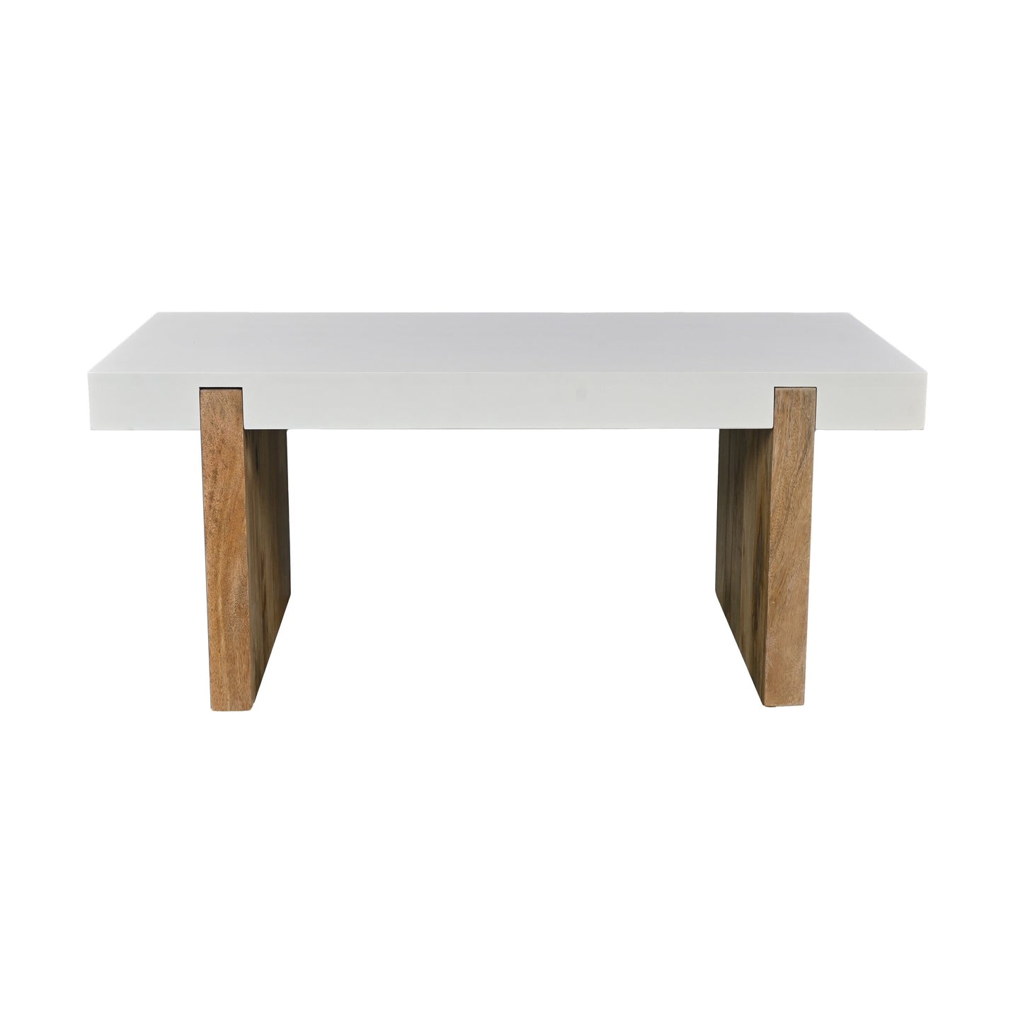 Benzara Wood Modern Coffee Table