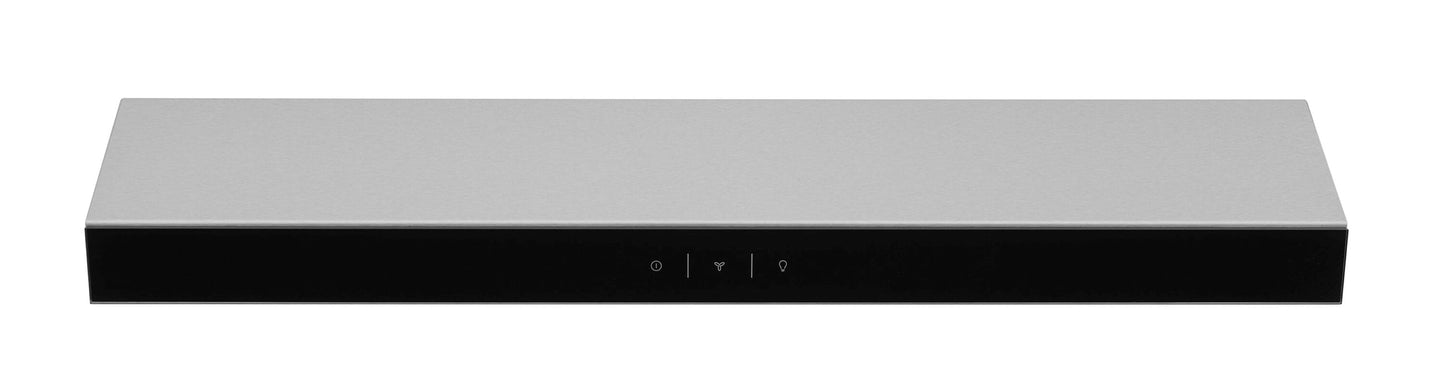 Frigidaire 30 inch Convertible 330-CFM Stainless Steel Under Cabinet Range Hood with Charcoal Filter