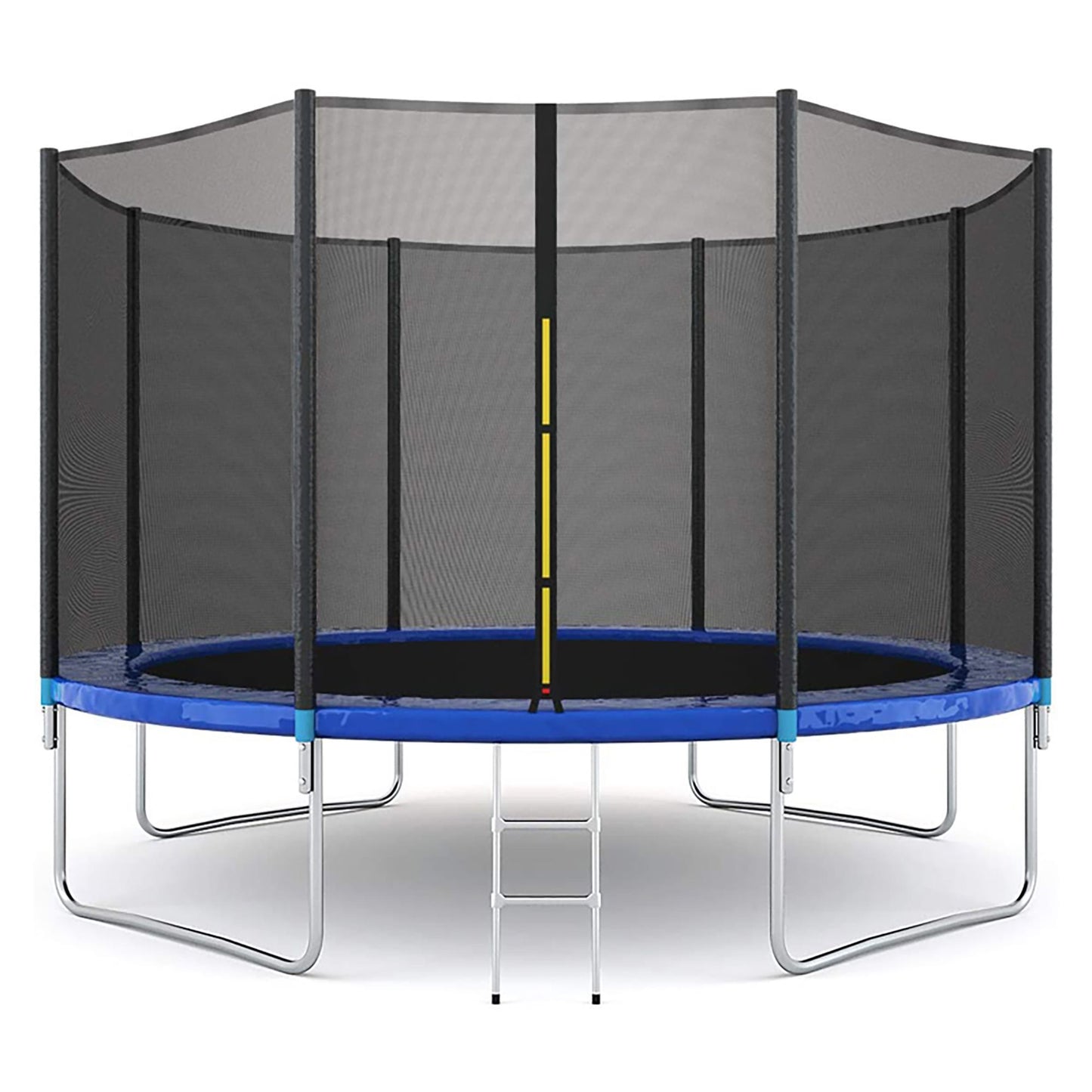 Miki Shinly Trampoline 12-ft Round Kids in Blue