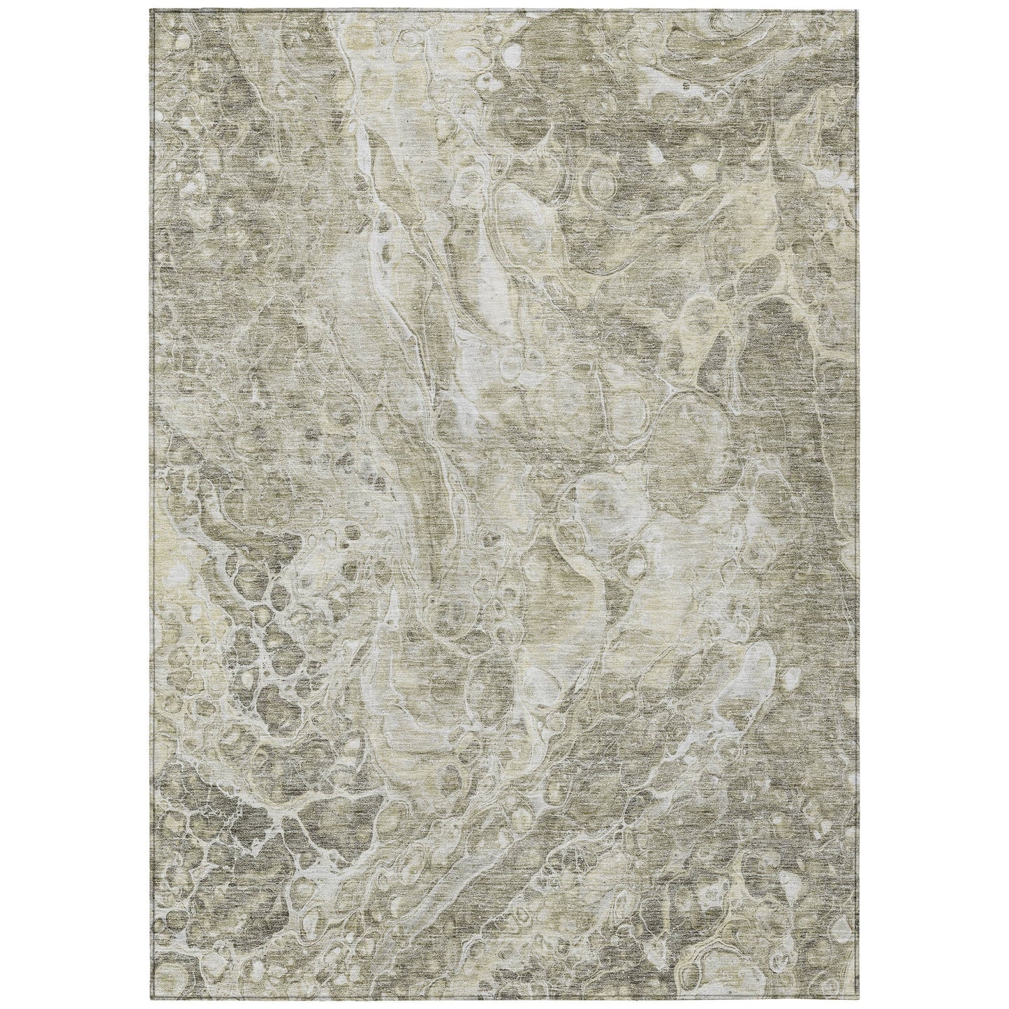 Addison Rugs Chantille ACN670TA 8 x 10 (ft) Tan Rectangular Indoor/Outdoor Geometric Machine washable Area rug