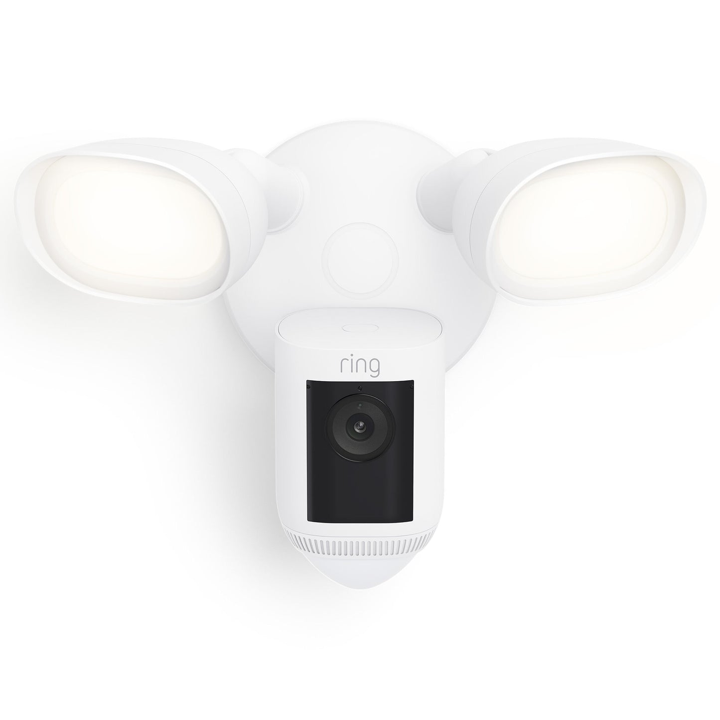 Ring Floodlight Cam Wired Pro - Smart Security Video Camera with 2 Motion-Activated LED Floodlights, Dual Band Wifi, 3D Motion Detection, White B0CG6VFFVL