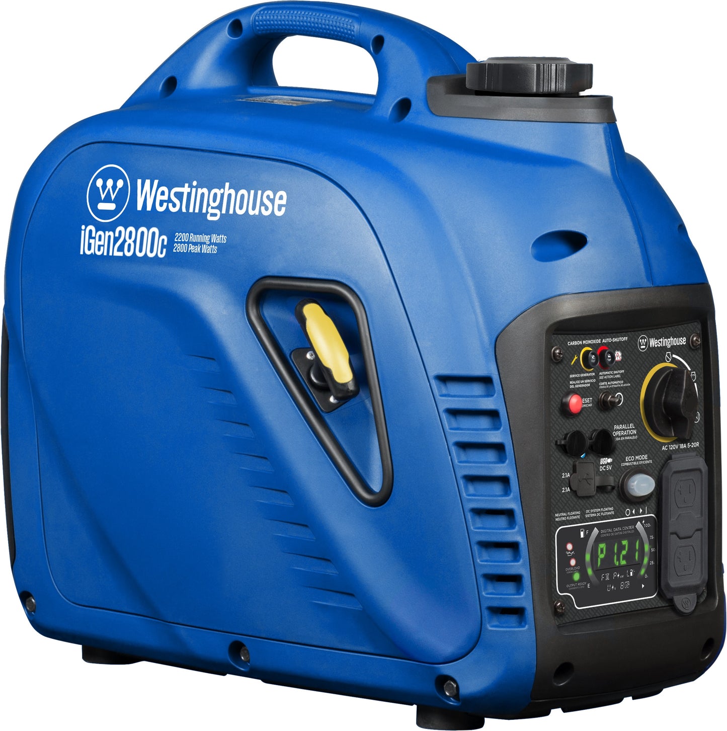Westinghouse iGen2800c Recoil Start 2800-Watt Single Fuel (Gasoline) Inverter Generator IGEN2500C
